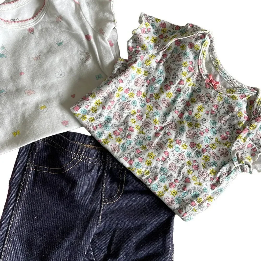 Carter’s Baby Girl Bundle-Size 9 months‎